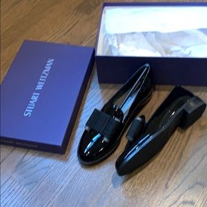 Stuart Weitzman patent leather shoes.